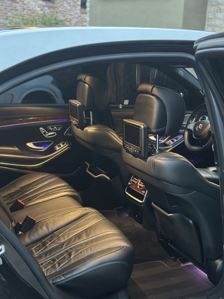 Seat and console after detailing