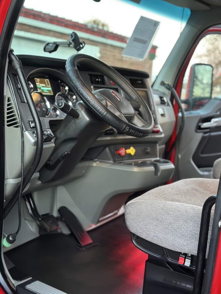Rear cabin cleaned